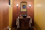 Customized guest bathroom